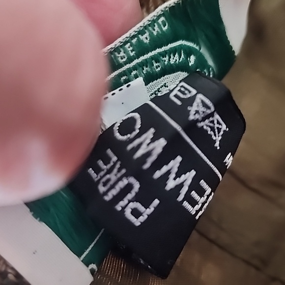 Blarney Woollen Mills Pure Wool Houndstooth Skirt Ireland NWT - Picture 10 of 10